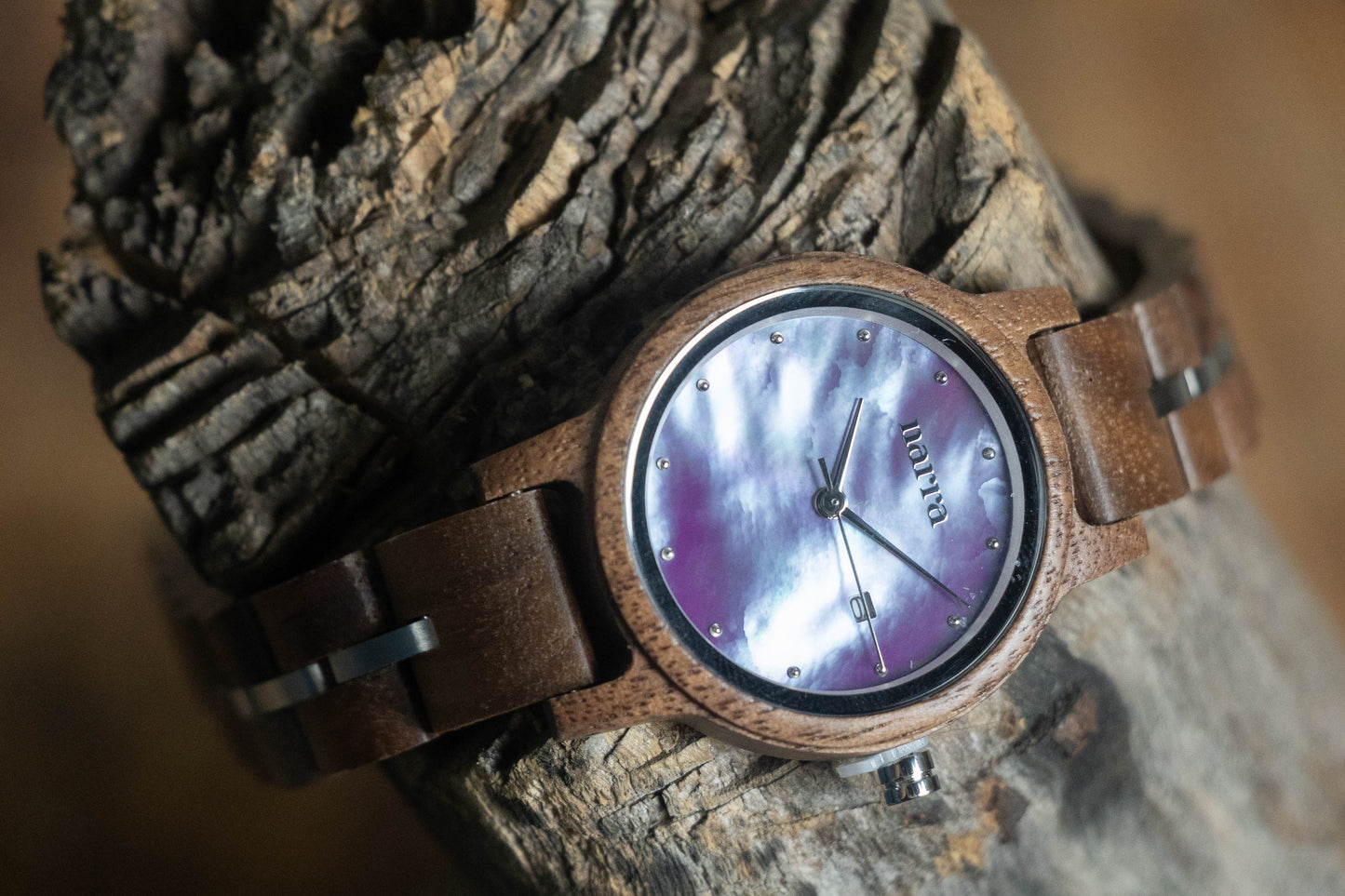 NEW Lyra in Walnut and Purple