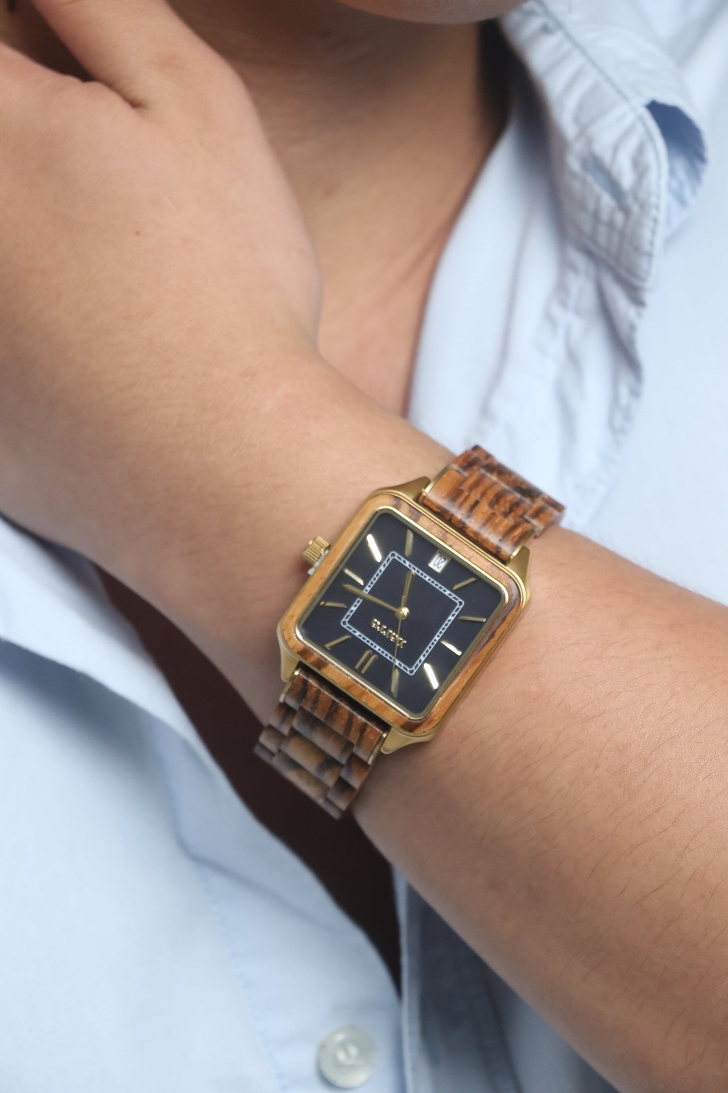 NEW Alon in Zebrawood and Blue