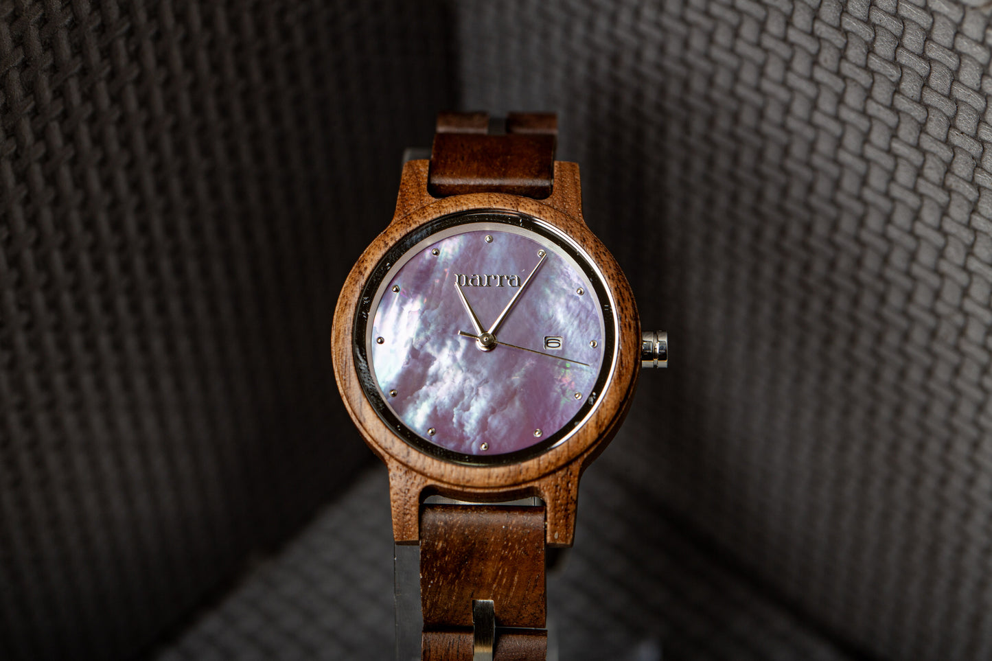NEW Lyra in Walnut and Purple