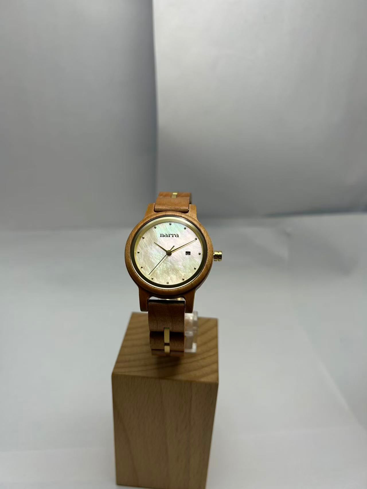 NEW Virgo in Cherrywood and Gold