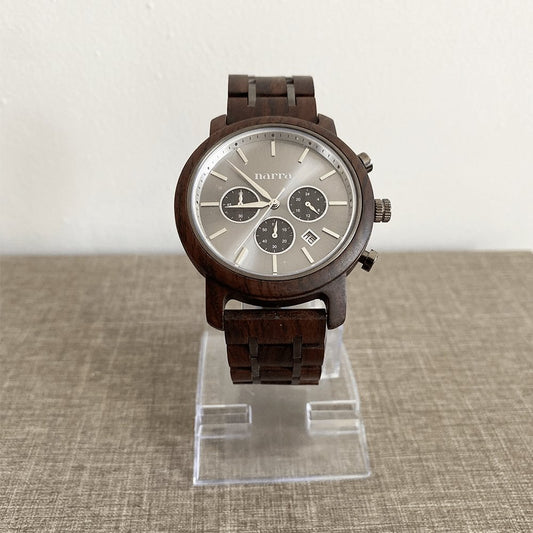 Apollo in Leadwood and Grey* NEW - Narra Wooden Watches
