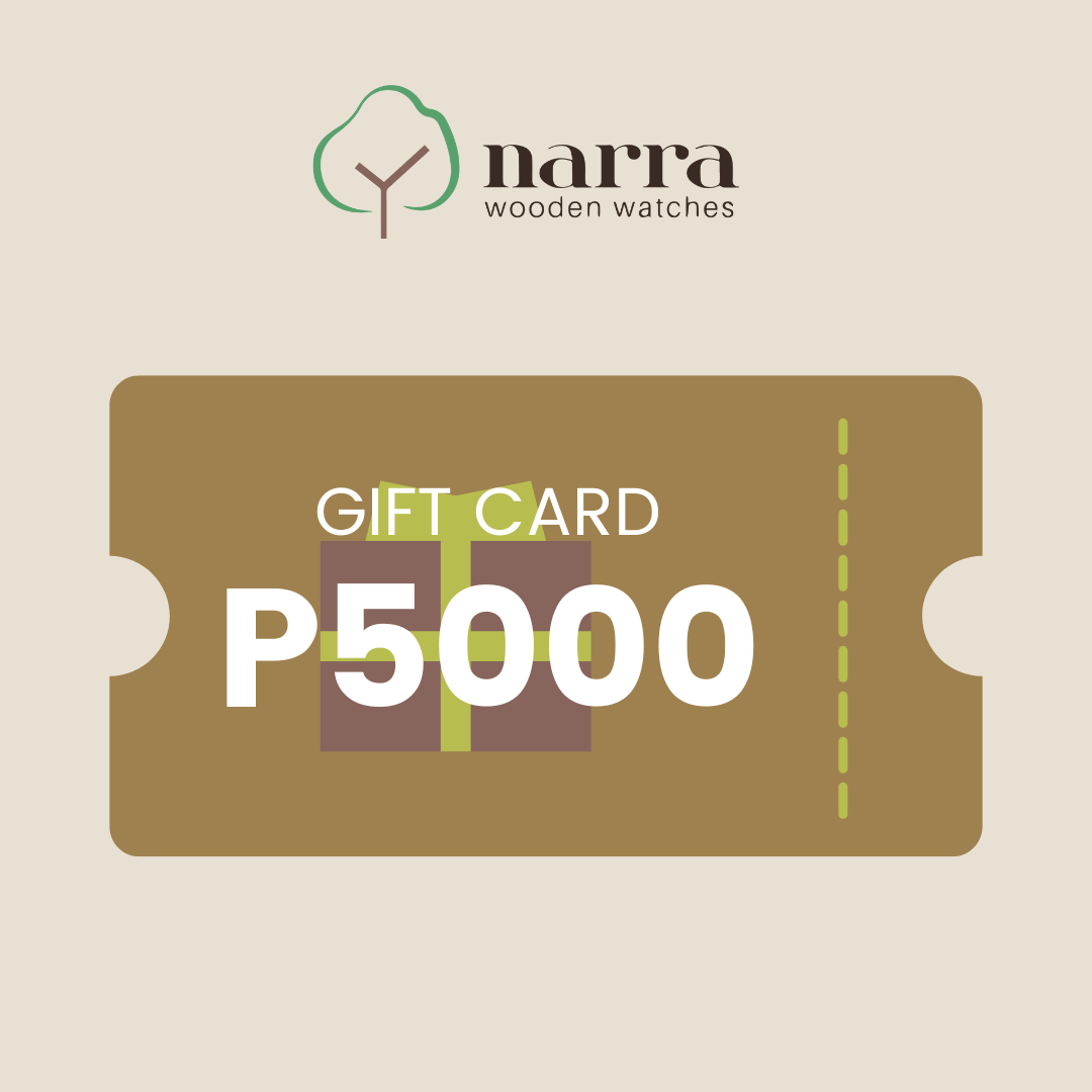 Gift Card - Narra Wooden Watches