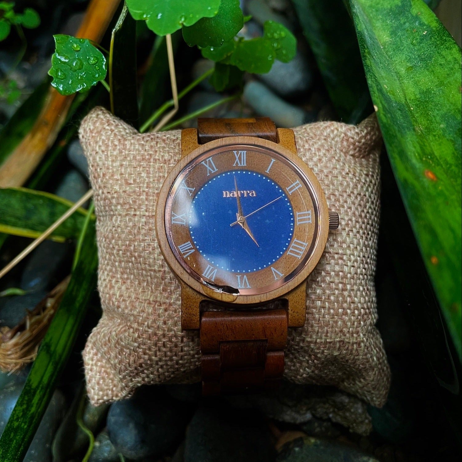 NEW* Laguna (Koa and Sodalite) - Narra Wooden Watches