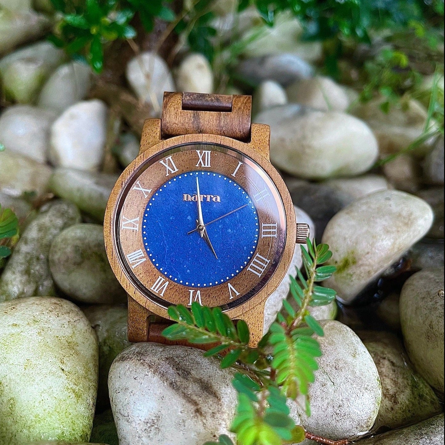 NEW* Laguna (Koa and Sodalite) - Narra Wooden Watches