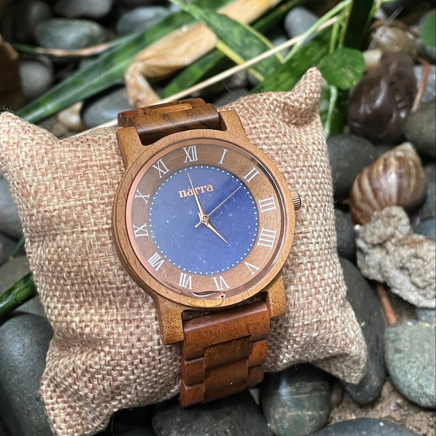 NEW* Laguna (Koa and Sodalite) - Narra Wooden Watches