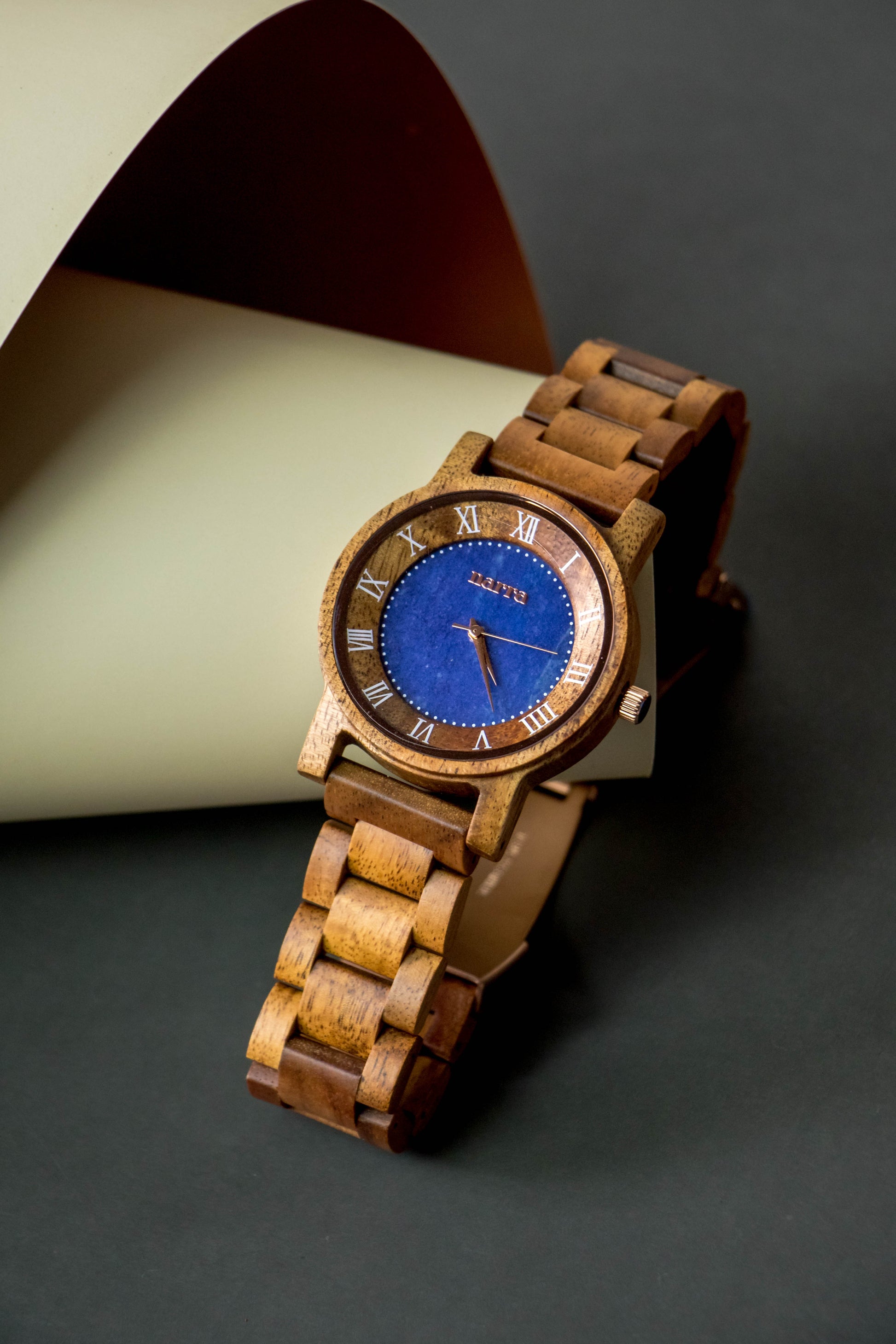 NEW* Laguna (Koa and Sodalite) - Narra Wooden Watches