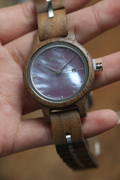 NEW Lyra in Walnut and Purple