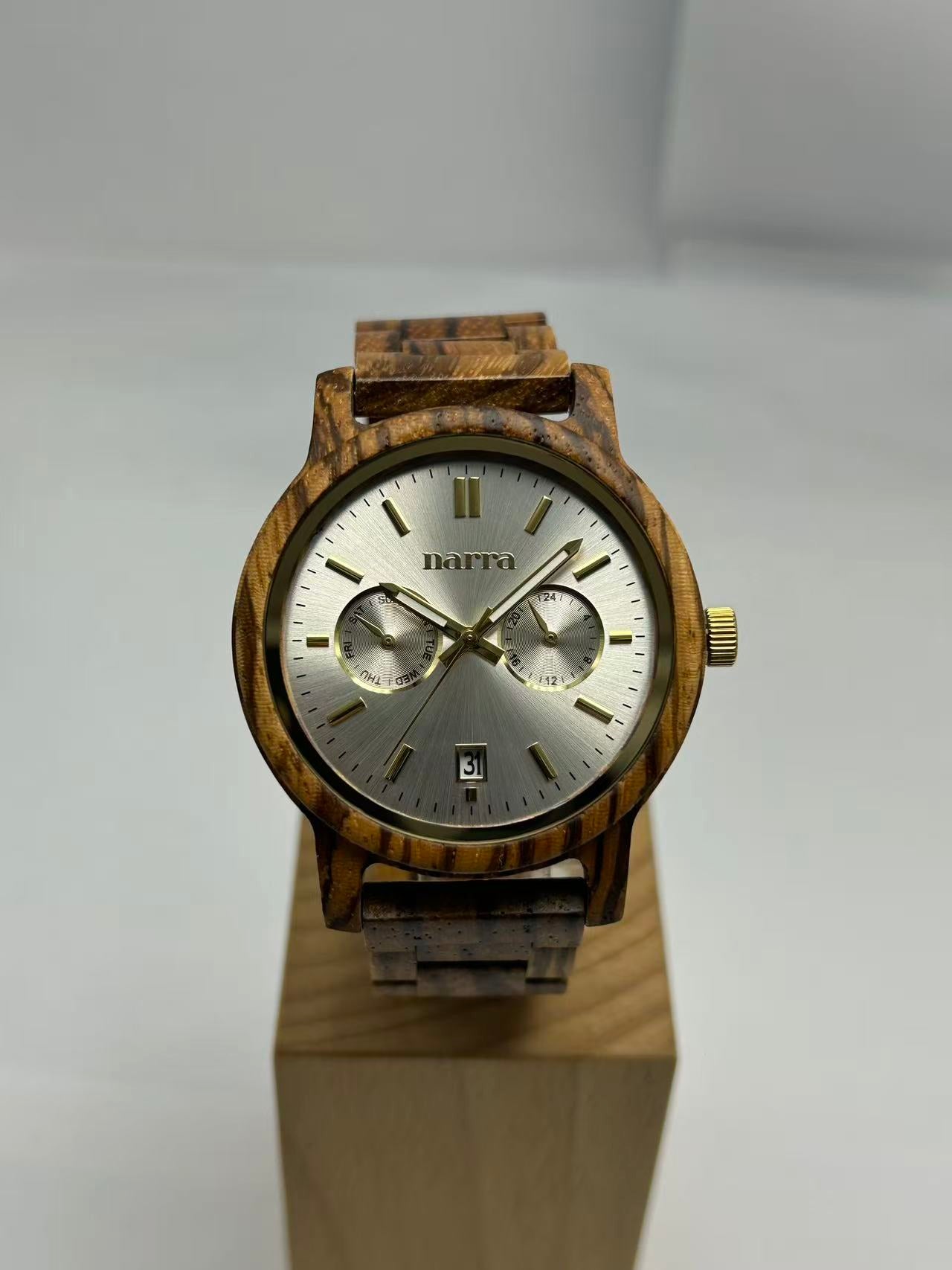 NEW Bolt in Zebrawood and White