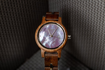 NEW Lyra in Walnut and Purple