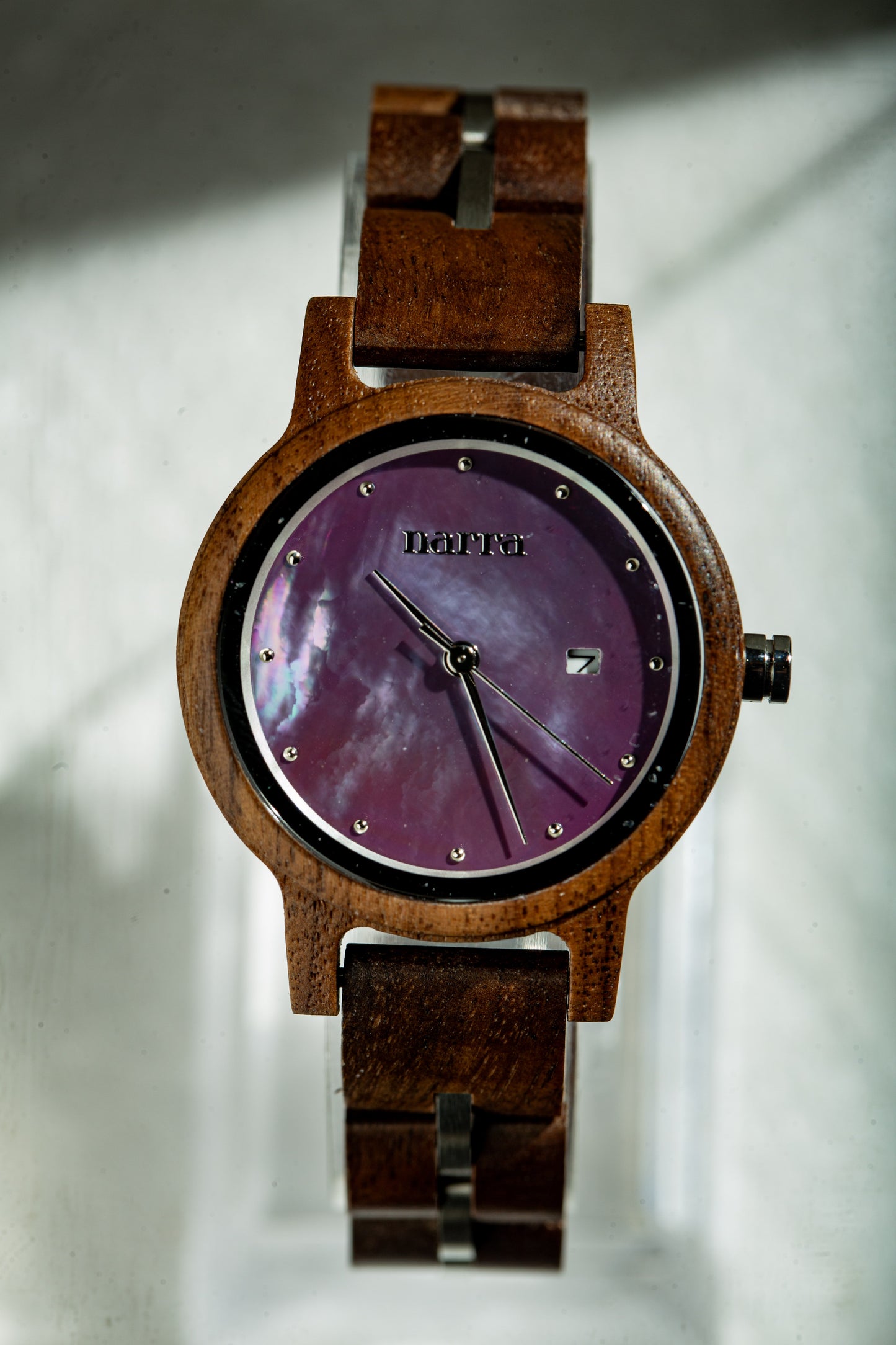 NEW Lyra in Walnut and Purple