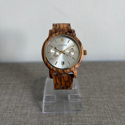 NEW Bolt in Zebrawood and White