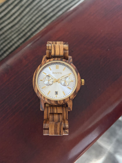 NEW Bolt in Zebrawood and White