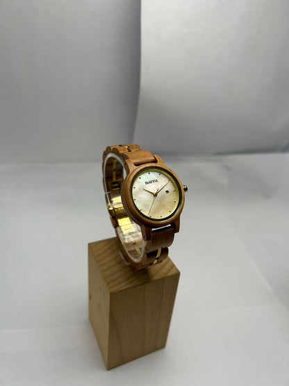 NEW Virgo in Cherrywood and Gold